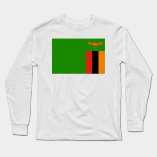 Flag of Zambia Long Sleeve T-Shirt